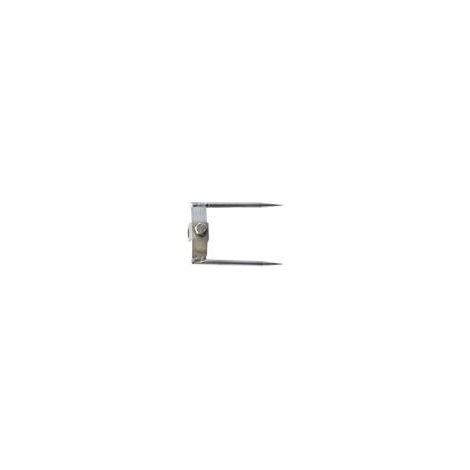 Schneider Spießgabel einfach innen 8 mm Edelstahl für Spieße 8 mm Grillzubehör (1/2)