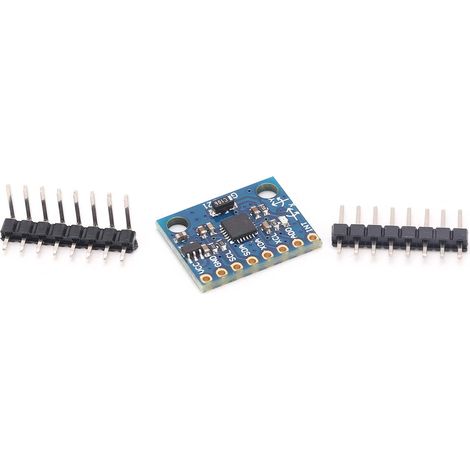 Module GY‑521 MPU‑6050 avec Accéléromètre Gyroscope 3 Axes, Capteur 6DOF pour Arduino Raspberry Pi, Compatible Windows Android (1/5)