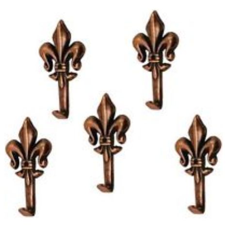 cf 5 pcs de cintre de lys en bronze n 0 mm 32h crochet de suspension pour photos