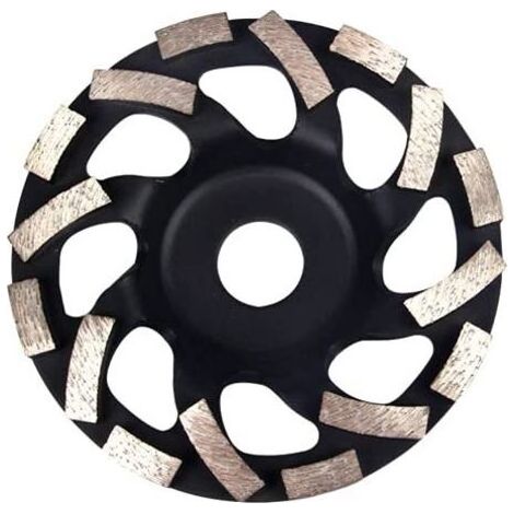 Disque Diamant 125, Disque Poncage Beton, Meulage pour le Béton, Disque abrasif diamanté Extra Speed Béton 125mm Disque Abrasif Diamanté pour Béton, Maçonnerie, Granit, Meule Diamantée pour Meuleuse (1/4)