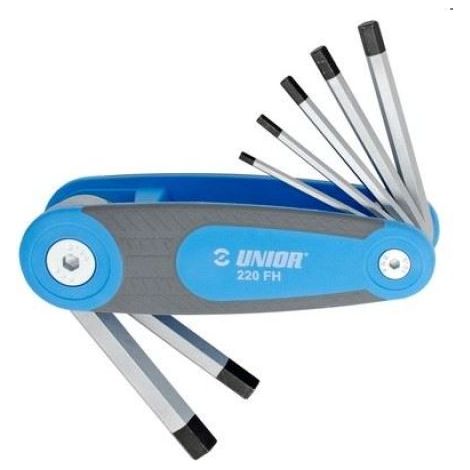 Inbusschlüssel Unior 7 klappbar ergonomischer Griff