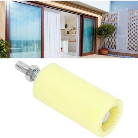 Rouleau de guidage de porte coulissante, en Nylon dur, robuste, ensemble de Support de guidage de porte roulante, 100mm (1/5)