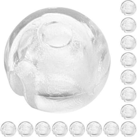Perlenketten-Quetschstopper, transparent, 150-teiliges Set für Jalousien und Vorhänge (1/5)