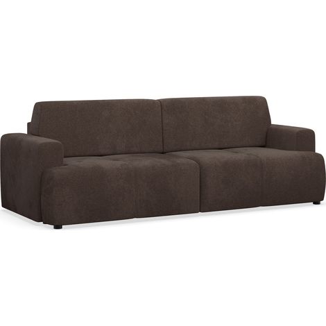 Selsey Cobbly - Schlafsofa 3-Sitzer, Chenille Mystery Braun, 244 cm (1/4)