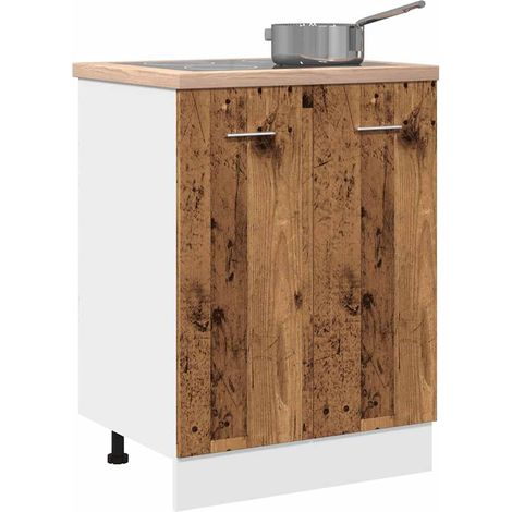 Unterschrank Lyon Altholz-Optik 60x46x81,5 cm Holzwerkstoff