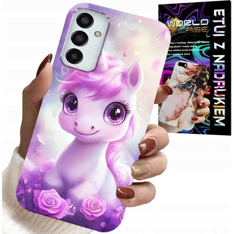 Hülle für Samsung Galaxy M13 4G – süßes Einhorn, Muster für Kinder (1/5)
