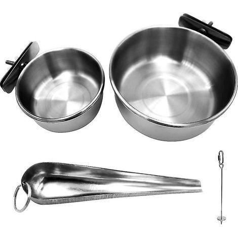 Set aus Tränke, Futternapf und Aufbewahrungsbehälter für Ziervögel (1/4)