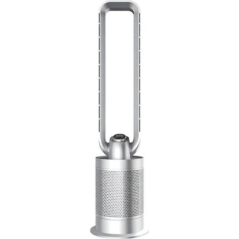 Ventilateur électrique sans pales, ventilation froide, vitesse variable, sur pied, avec télécommande, purificateur d'air et rafraîchisseur d'air, idéal pour la maison avec bébé. (1/5)