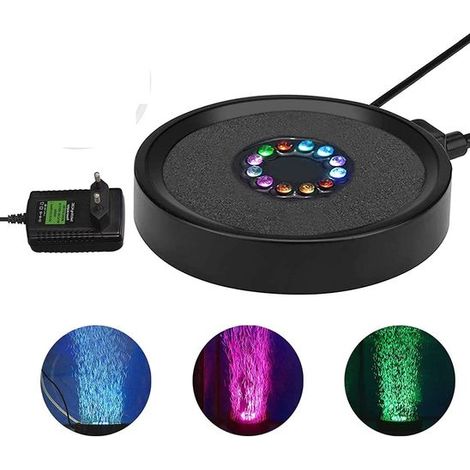 Lampe à bulles submersible pour aquarium, 1,5 W (1/5)