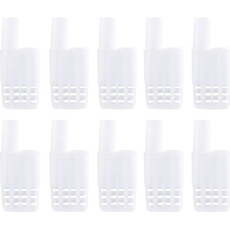 Cages en plastique pour reine des abeilles, isolateur pour apiculteur, outils d'élevage, bote d'insectes, 10 pièce/ensemble (1/5)