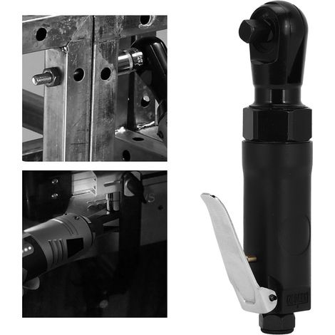 Mini clé à cliquet 3/8" portable, marche avant et marche arrière, outil à main pneumatique. (1/5)
