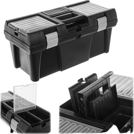 Organizador de herramientas, material plástico, 33 x 20 x 15 cm, compatible con herramientas de diversos tamaños, organización eficiente, materiales no tóxicos. (1/5)