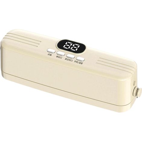 Mini scelleuse sous vide sans fil rechargeable USB, pour la conservation des aliments (viande, snacks) et l'emballage des sacs (1/5)