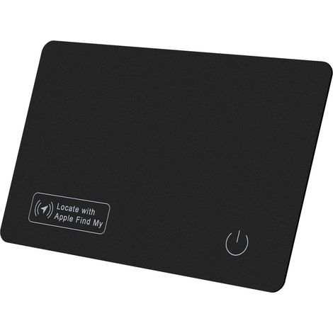 Airtag Card Locator Slim Card kompatibel mit „Wo ist“ (iOS-System) – Ultradünnes, 1,6 mm dickes, wiederaufladbares, kabelloses Anti-Verlust-Gerät im Kartenformat – für die Brieftasche (IP68 wasserdich