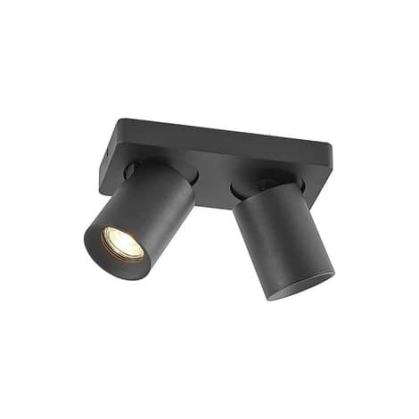[NEUWERTIG] B-Ware Arcchio Leevya Deckenlampe Deckenlampe Deckenlicht Flurlicht Gu10 2 Fl Schwarz