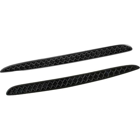 Coppia di pannelli laterali a nido d'ape per il paraurti posteriore della Mercedes-Benz C63 W205 AMG (2013-2017) (sinistro + destro), codici articolo: 2058850053 e 2058850153