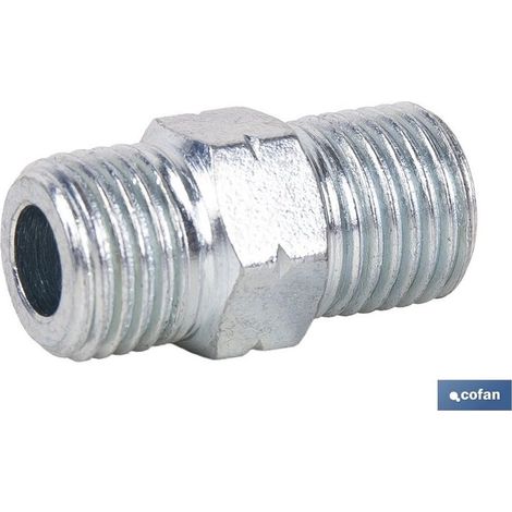 Raccord mâle 1/4 BSP, acier résistant à la corrosion avec une capacité d'étanchéité élevée. (1/4)