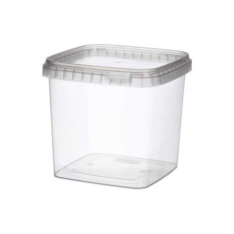 Lot de 150 - Combi Box Carré TPS128-1100 - 1100 ml - Matériel CHR Pro