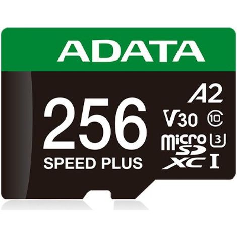 Adata Speed Plus MicroSDXC 256 GB Classe 3 UHS-I/U3 (1/5)