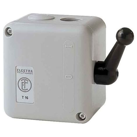 ELEKTRA T. STERNDREIECKSCHALTER ISOGEKAPSELT, IP52 TYT 16 ELEKTRA TAILFINGEN 46505