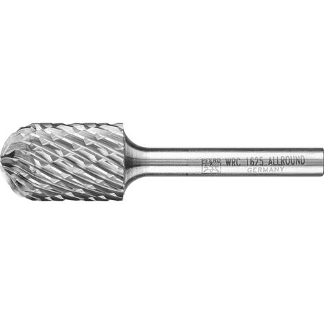 PFERD TOOLS Hartmetall Hochleistungsfrässtift ALLROUND Walzenrund WRC Ø 16x25mm Schaft-Ø 6mm universal grob (1/4)