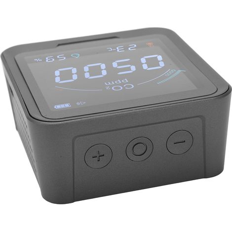Détecteur de CO2 3-en-1 Testeur Intelligent Haute Précision Mesure Température Humidité Qualité de l'Air (1/5)