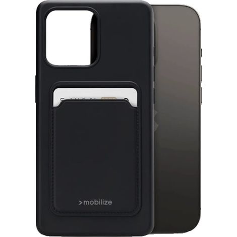 Mobilize Cardcase TPU Back Cover Negro Apple Iphone 14 Pro
