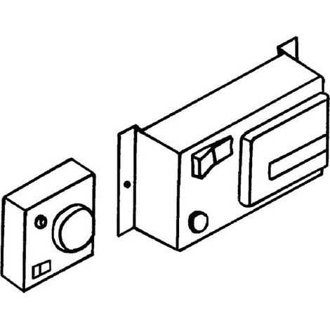 Thermostat Sovelor ACC2102 pour aérotherme AGSX et AGVX avec réarmement de sécurité à distance