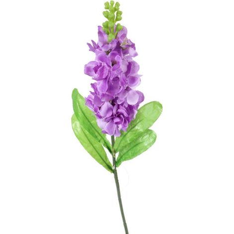 Ramo di fiori artificiali viola e marrone - 55 cm (1/4)