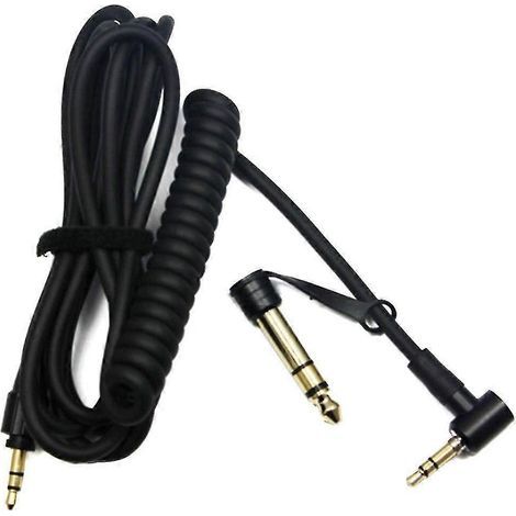 Geräuschunterdrückendes Kopfhörerkabel, kompatibel mit Dr. Dre Solo/Pro/Mixer Modellen – Schwarz (1/5)