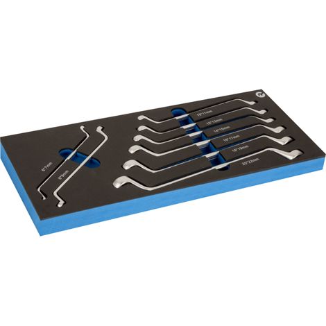 Herramienta juego de destornilladores irimo offset doble anillo 8 piezas (1/2)