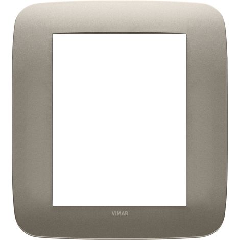VIMAR - 19698.13 Assiette ronde 8M champagne mat