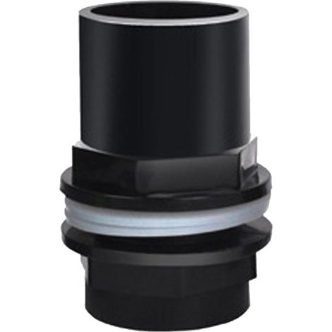 1 Trop-plein cuve, Sortie PVC 40/50 mm, Raccord universel, Anti-débordement, Pour réservoir eau 1000L (1/5)
