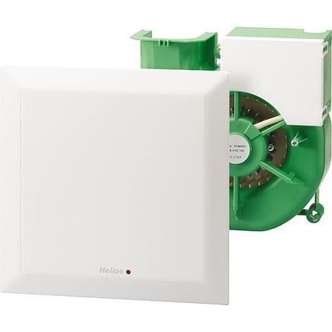 Unité de ventilation Helios ELS NFC F, 15-100 m³/h, temporisation, intervalle
