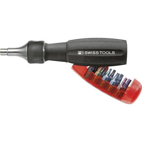 Magazin-Bithalter lang 10-teilig mit Ratsche PB Swiss Tools (1/5)