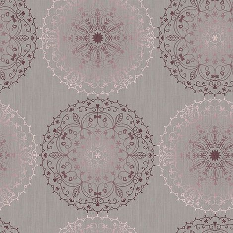 NAPPE RDE MONTECARLO CHARLE GRI 150CM D-C-TABLE - F2323061 (1/3)