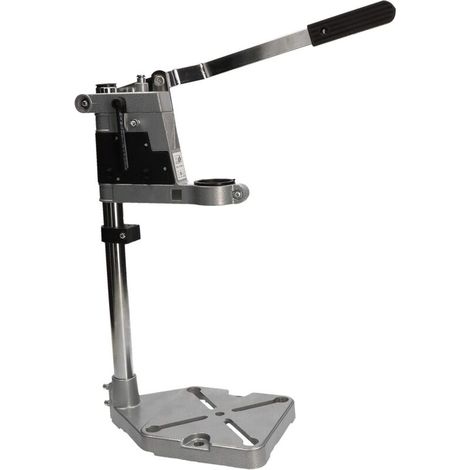 Support de perçage avec course de 60 mm - Support réglable pour perceuse manuelle avec diamètre de col de 43 mm pour un perçage précis. (1/5)