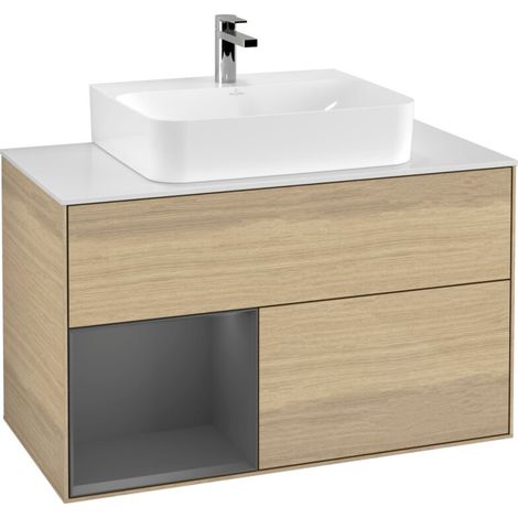 Villeroy & Boch F111GKPC Meuble sous-vasque Finion F11