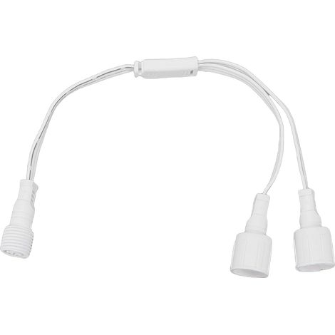 Rallonge de 16 Pieds et Répartiteur en Y classé IP68 pour Lampes E-FY E22 - Faisceau de Câbles 22 AWG à Haute conductivité - Idéal pour Une Utilisation Permanente en Extérieur (1/5)