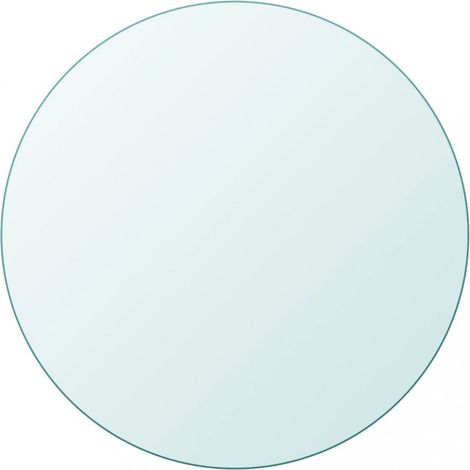Tischplatte aus gehärtetem Glas rund 700 mm vidaXL