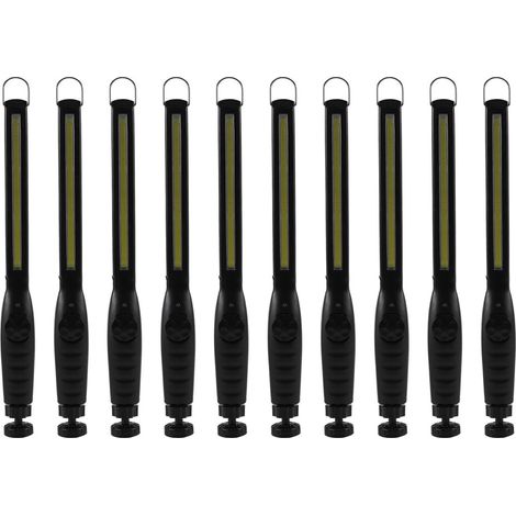 10-fach Multifunktions-COB-Taschenlampe, Autoreparaturlampe, Outdoor-Taschenlampe mit USB-Ladefunktion