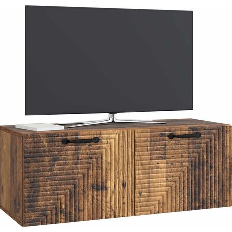 Maison Exclusive - Wandmontierter TV-Schrank Altholz 78,5 x 31 x