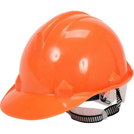 Casque De Protection - Pe Hd - Orange - Pour Environnement Bruyant - 1 Pièce