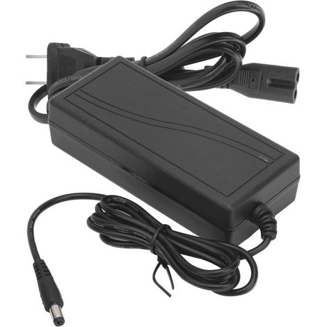 Chargeur de batterie lithium 42V 2A pour trottinette électrique / vélo, avec protection contre les surcharges et courts-circuits (1/5)