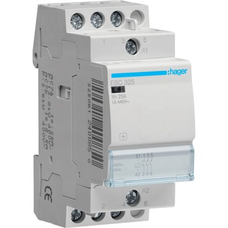 Hager ESC325 contattore elettrico standard 230 volt