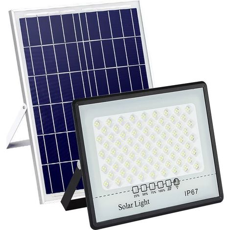 GABRIELLE LED Faretto solare da giardino Faretto solare da esterno Modello in plastica per uso domestico Nuovo stile di campagna Luce a induzione super luminosa Impermeabile 1 confezione (1/5)