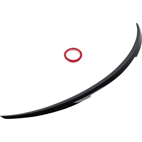 Rear Trunk Lip Spoiler Wing for Tesla Model 3 2017-2022 ABS Gloss Black ABS (1/5)