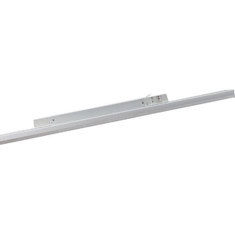 Linéaire LED sur rail monophasé 60cm 14/16/18/20W ajustable blanc - Blanc Neutre - SILUMEN (1/5)