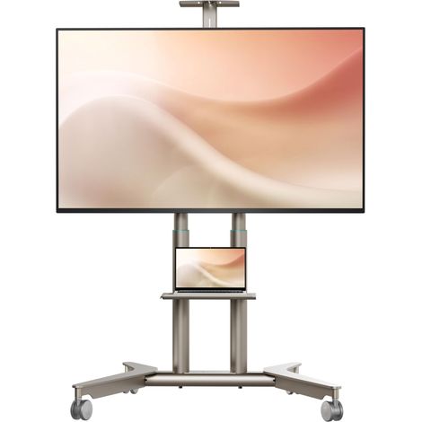 Support TV roulettes 32-75 Pouces, 50 kg, Max VESA 600x400, TS1571-C (1/5)