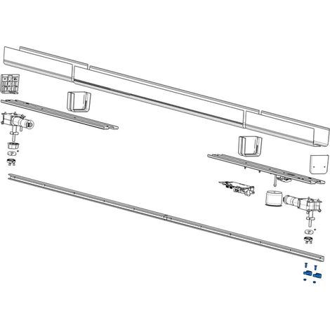 came pièce détachée 2 pcs patin de coulissement voila 119rid480 (1/3)